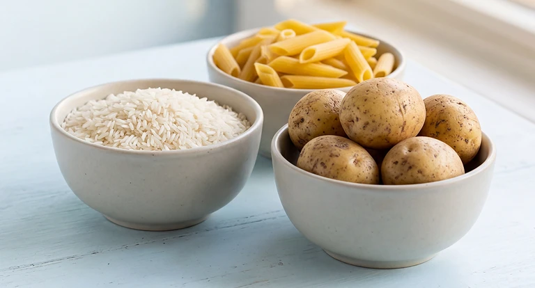 potato-rice-pasta